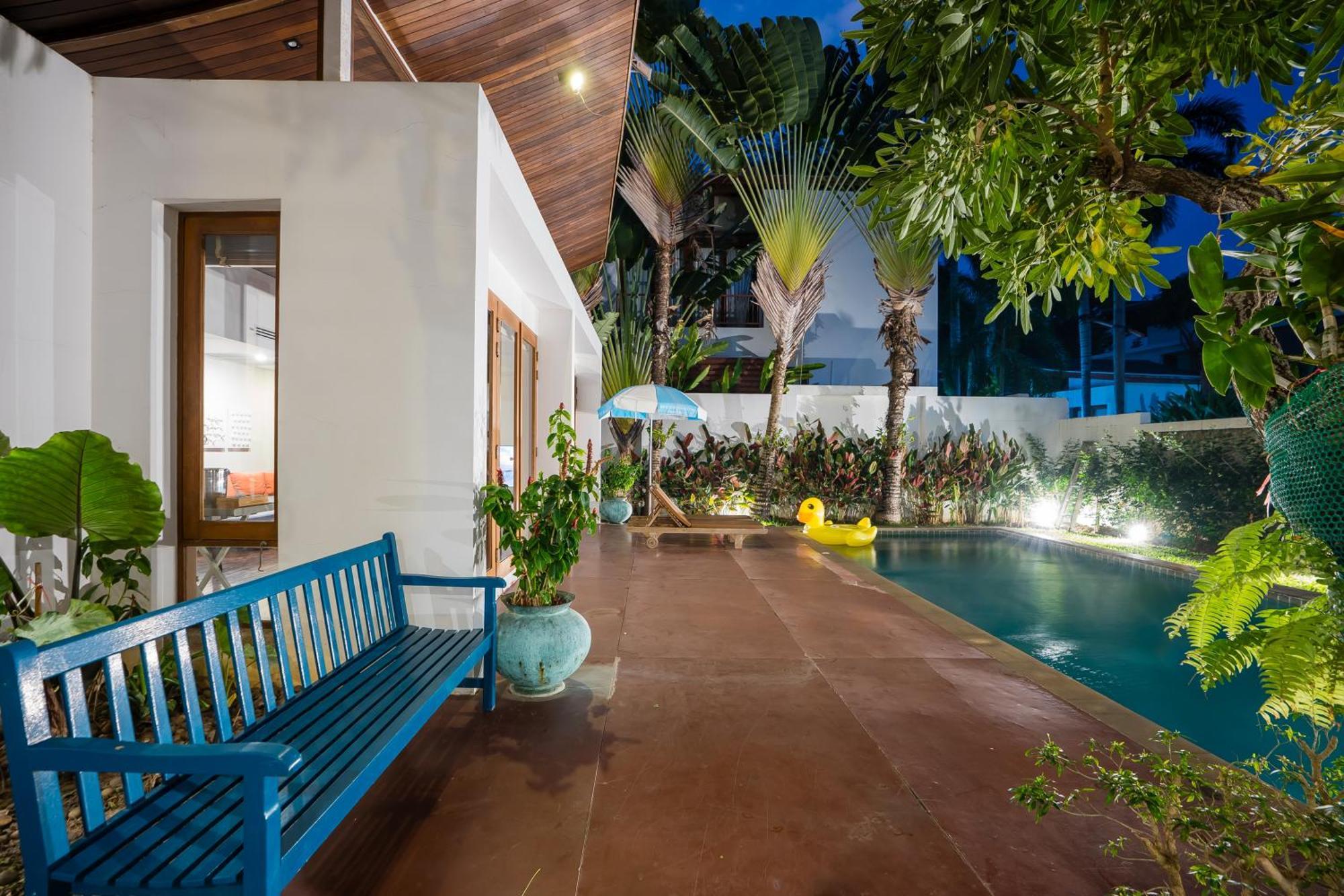 Pranaluxe 3 Bedroom Pool Villa Banpaknampran Kültér fotó
