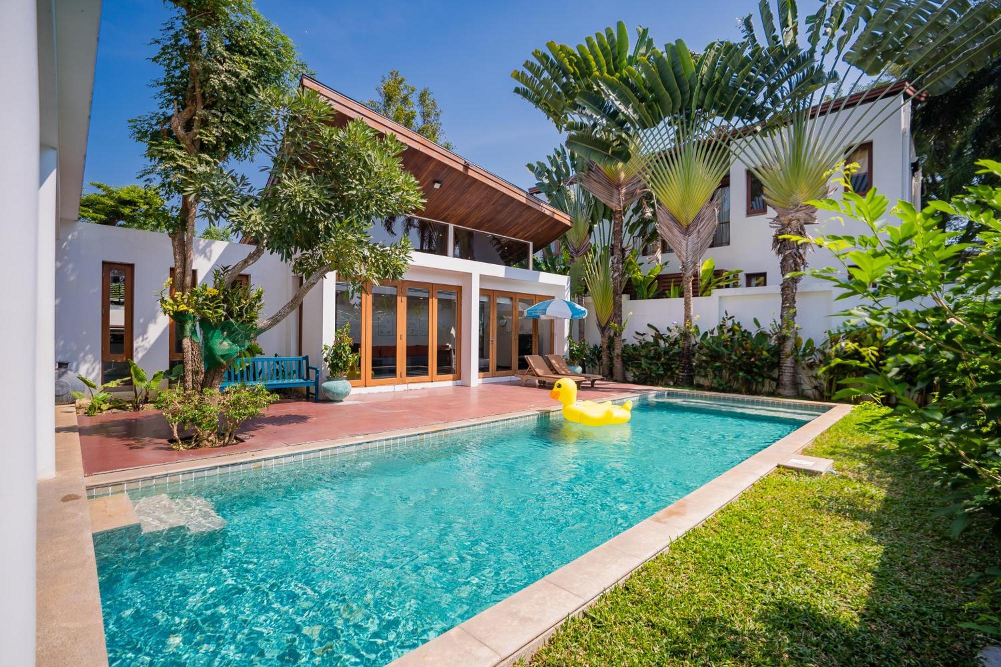 Pranaluxe 3 Bedroom Pool Villa Banpaknampran Kültér fotó